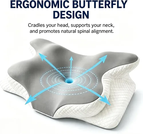 Vista 2 de Almohada de cuña de cama de 7.5 pulgadas para dormir, almohada de elevación triangular para reflujo ácido, ronquidos y alivio del dolor de espalda