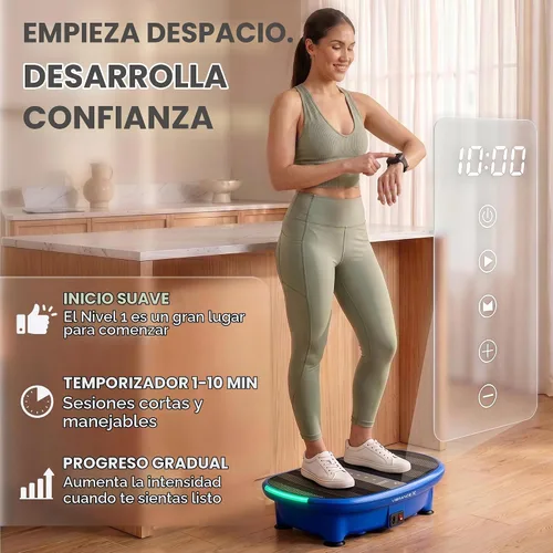 Vista 5 de Lifepro CosmoPlate/VibranceX Vibration Plate with Bluetooth or LED Models
