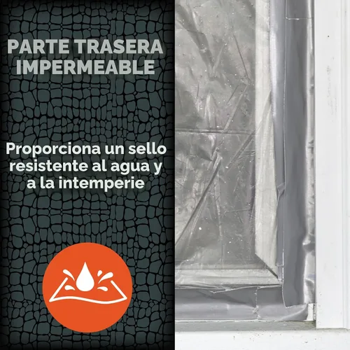 Vista 6 de T-REX Cinta adhesiva extra ancha, 2.83 pulgadas x 25 yardas, gris plomizo Pavonado