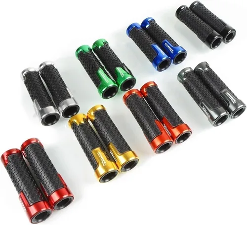 Vista 4 de Motorcycle for Y&AMAHA XJ6/XJ6N/XJ600S/XJ900S Diversion Motorcycle Universal 7/8" 22mm Anti-Slip Handle Bar Handlebar Grips XJ 6 N 600/900 S