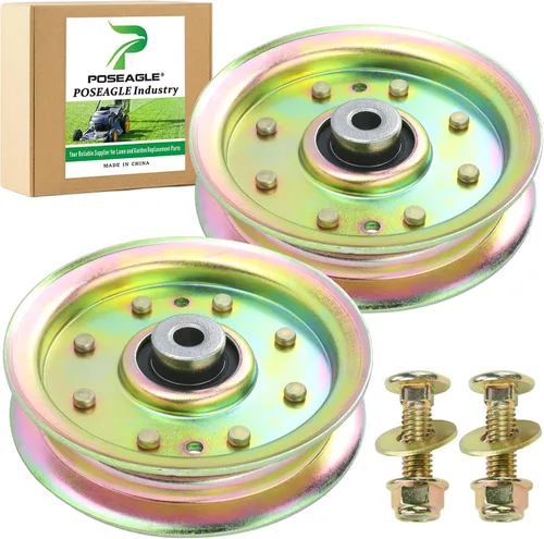 Vista 13 de 532196106 Husqvarna Polea tensora para Husqvarna 54" Z254f Z254 Deck Replaces 532197379 Craftsman 197379 196106 Idler Pulley for Husqvarna 54