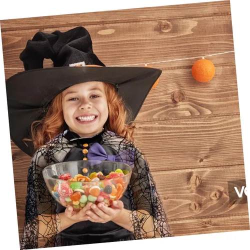Vista 6 de Holibanna 2pcs Children's Spider Web Cape Fun Cape Sheer Spiderweb Cape Funny Cosplay Dress Gothic Spiderweb Cape