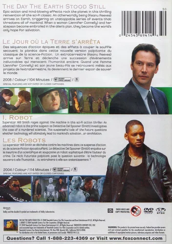 Vista 2 de The Day The Earth Stood Still I Robot (Double Feature)