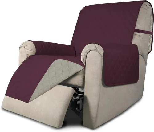 Vista 238 de Easy-Going - Funda reversible para sofá, resistente al agua, con varillas de espuma y correas elásticas, protector de muebles para mascotas y perros