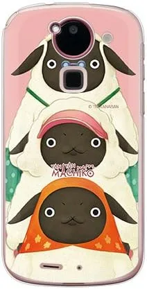 Vista 396 de Yanan Machiko Series Machiko Family Pink (Clear) / for iPhone SE/5s/docomo