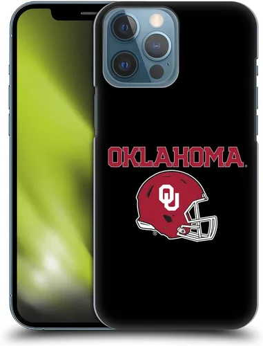 Vista 17 de Head Case Designs Funda rígida con licencia oficial de la Universidad de Oklahoma OU Banner compatible con Apple iPhone 13 Pro Max