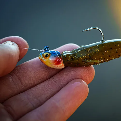 Vista 3 de 6th Sense Finesse Jig Head for Small Soft Plastic Swimbaits American Shad