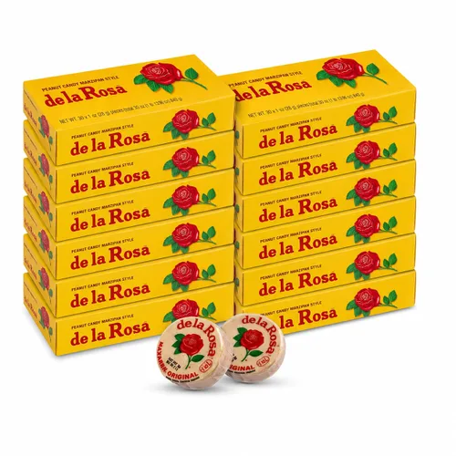 Vista 6 de De La Rosa Mazapan - Caramelo de mazapán de maní - 1 paquete