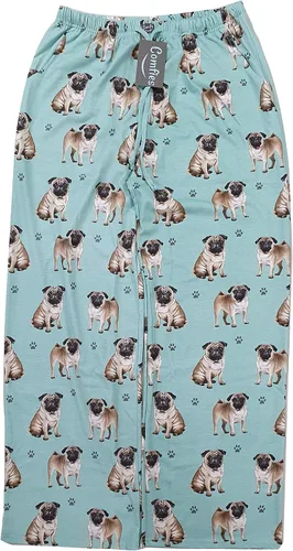 Vista 3 de E & S Imports - Pijama para mujer, pijama de algodón con estampado de perro