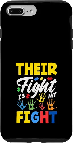 Vista 12 de Their Fight is My Fight Autism Awareness Case for iPhone 17