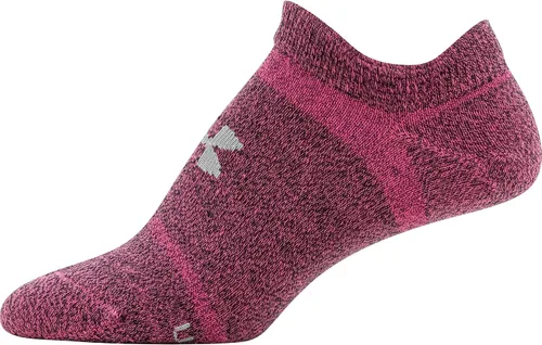 Vista 3 de Under Armour Calcetines ligeros invisibles Essential 2.0 para mujer, 6 pares