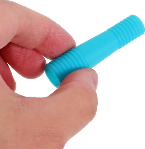 Vista 2 de 6 pares de fundas de silicona para cortador de cutículas, antideslizantes, fundas protectoras para tijeras de manicura, uso profesional en salón