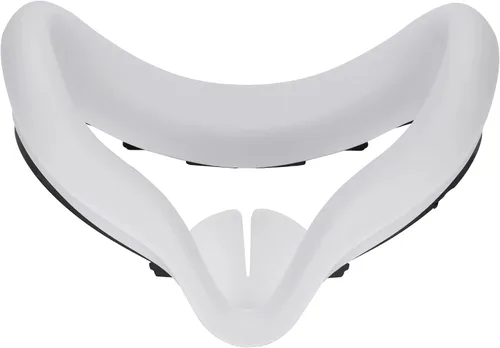 Vista 2 de VR Silicone Face Covers Compatible with Oculus Quest 2Light-Thin VR Face PadsWaterproof Anti-Dirty Replacement Facial Cushion VR Pads Accessories