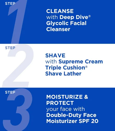 Vista 5 de Jack Black Supreme Cream Triple Cushion - Crema de afeitar para hombre, crema de afeitar para hombres, crema de afeitar para hombres, crema