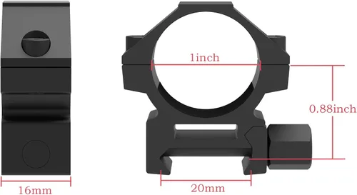 Vista 9 de Ruger 10/22 Picatinny Rail Mount for Red Dot, Scopes, Optics