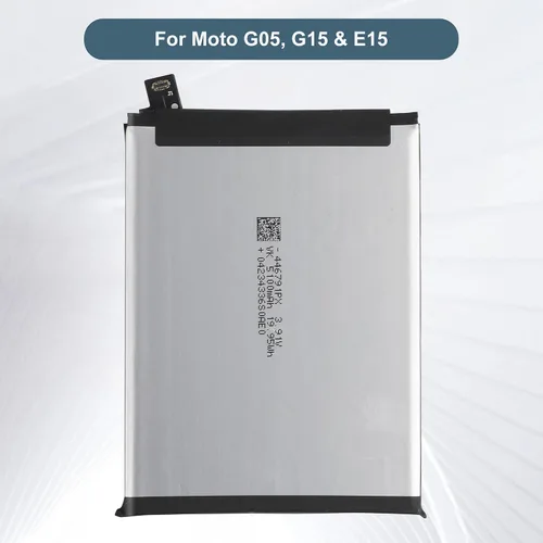 Vista 3 de Batería de repuesto RL52 compatible con Moto G05, G15 y E15, 5100mAh 3.91V, con kit de herramientas de reparación