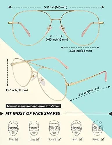 Vista 4 de GQUEEN Gafas transparentes falsas sin receta Gafas Marco rectangular, 201512