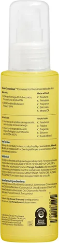 Vista 9 de The Honest Company Aceite corporal hidratante sin fragancia, nutre y calma la piel del bebé, a base de plantas, hipoalergénico, vegano, 4.0 onzas