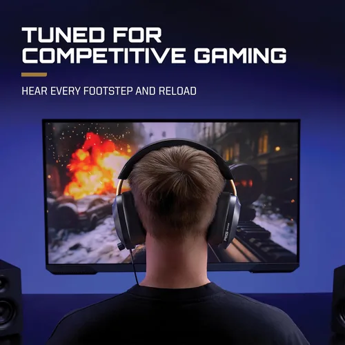 Vista 4 de RIG R5 Spear MAX HD Wired Gaming Headset for PC, PS5, Xbox – 40mm GrapheneQ™ Drivers, Dolby Atmos 3D Audio, Detachable Mic, USB-C Audio DAC, Memory