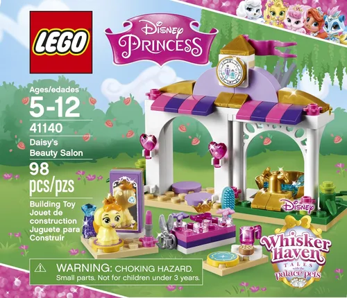 Vista 2 de LEGO Disney Princess Daisy's - Kit de construcción para salón de belleza (98 piezas)