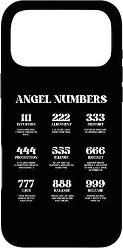 Vista 22 de Funda para iPhone 16 Números de Ángel Números Divinos