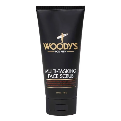 Vista 8 de Woody's Hidratante facial para hombres con mentol, loción facial diaria hidratante para piel seca, crema facial antienvejecimiento, cuidado