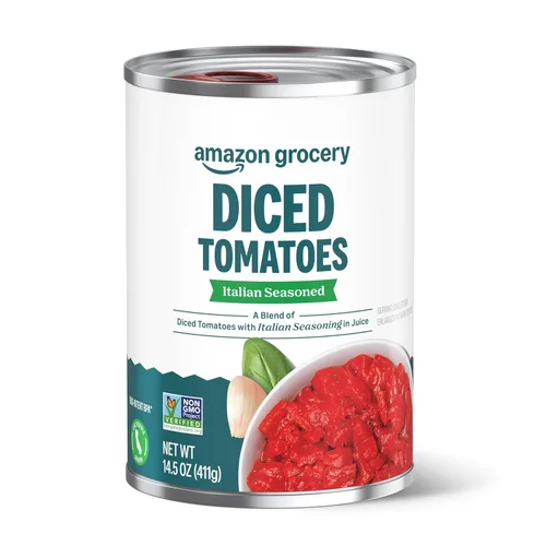 Vista 5 de Amazon Grocery, Tomates triturados en puré, 15 onzas