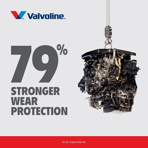 Vista 68 de Valvoline SynPower Full aceite sintético para motor, 1 Cuarto de galón, Ambar