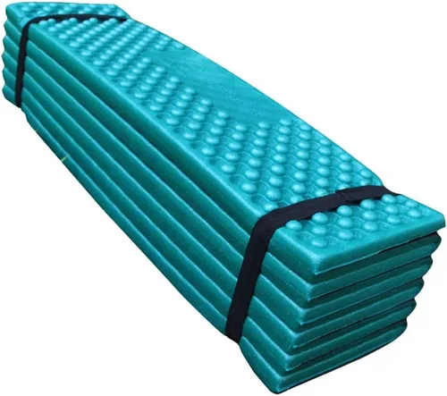 Vista 3 de Colchón plegable térmico impermeable ultraligero del colchón de la espuma que viaja Verde