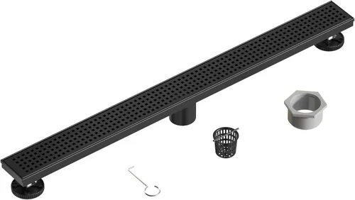 Vista 22 de Neodrain - Drenaje de ducha lineal de 12 pulgadas con rejilla removible, fabricante profesional de desagüe de suelo de ducha rectangular de acero
