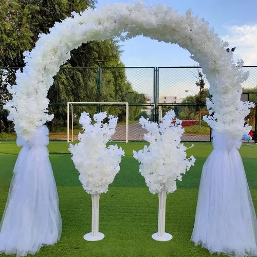 Vista 4 de Pusuny Decoración de Ramas Artificiales Falsas de Flor de Cerezo, 35 Pulgadas para Jarrón Alto de Piso Utilizado como Decoración del Hogar de Boda