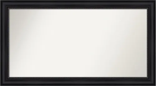Vista 46 de Amanti Art Espejo personalizado, espejo de baño negro Astor, espejo de pared o espejo de tocador de baño sobre el fregadero (25 x 25 pulgadas)