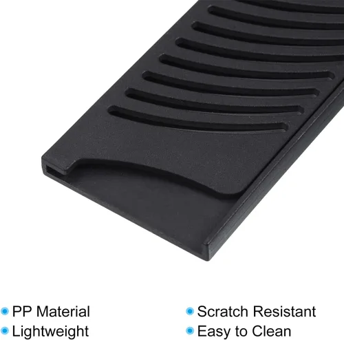 Vista 4 de PATIKIL Fundas de seguridad PP para cuchillo de chef de 9.5 pulgadas, paquete de 2 cuchillos, protector de cuchillos, protector de cuchillas, funda