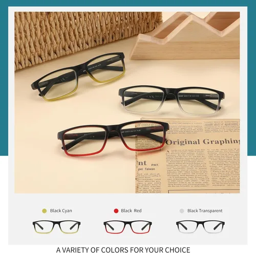 Vista 7 de Gafas de Lectura con Bloqueo de Luz Azul Paquete de 4 Lectores de Computadora para Mujeres y Hombres, Anteojos con Filtro de Rayos UV Antirreflejos