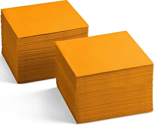 Vista 14 de Servilletas de cóctel desechables con tacto de lino, paquete de 200 servilletas de papel AMETHYST de 5 x 5 pulgadas para bar, restaurante