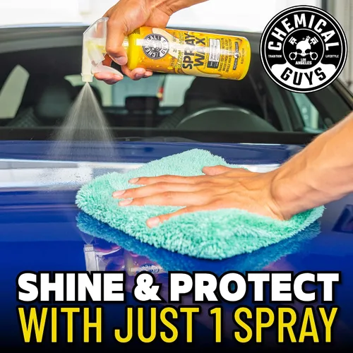 Vista 8 de Chemical Guys TORQ Foam Blaster - Kit de lavado para automóvil, jabón adhesivo de espuma de nieve, cera de espuma en aerosol de plátano Blazin