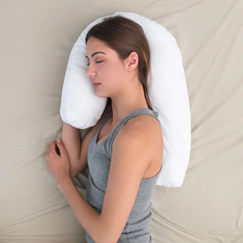 Vista 2 de Almohada Ergonómica de Postura Lateral U Slupill InnovaGoods