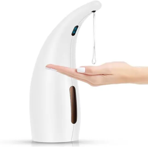 Vista 13 de Dispensador de jabón, ajustable de 4 niveles sin contacto para encimera de baño, cocina, dispensador automático de jabón con sensor de movimiento
