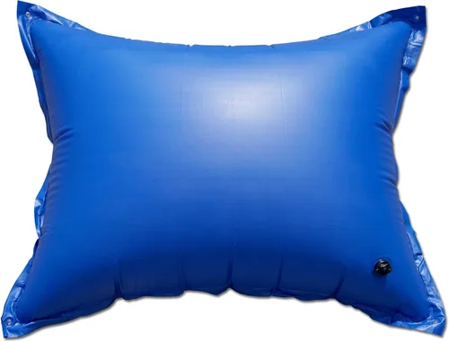 Vista 2 de Robelle 3744 Deluxe - Almohada de aire Ice Equalizer de 4 pies x 4 pies para cubiertas de piscinas elevadas en invierno.