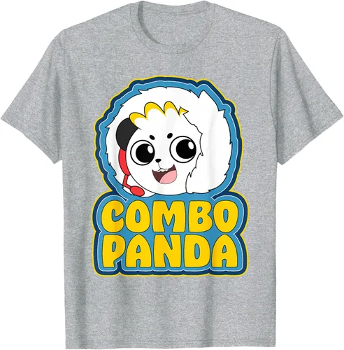 Vista 55 de Ryan's World Arctic Adventures Combo Panda Camiseta, Azul / Patchwork, S Azul Marino