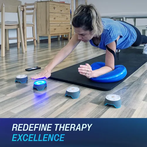 Vista 4 de BlazePod Plataforma de entrenamiento de reacción para terapia física y cognitiva para atletas, entrenadores, entrenadores, terapeutas físicos