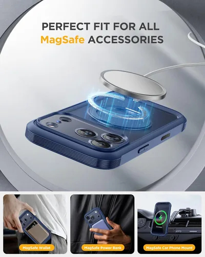 Vista 76 de Miracase Serie de vidrio para iPhone 11 de 6.1 pulgadas, funda protectora de cuerpo completo resistente mejorada con protector de pantalla de vidrio