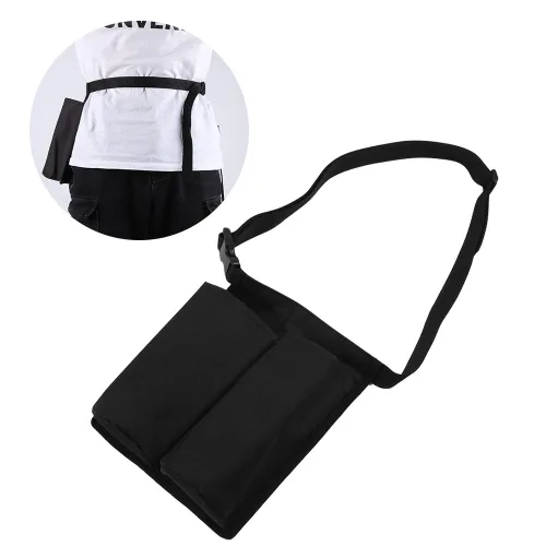 Vista 8 de Funda para botella de masaje, funda de aceite de masaje ajustable, loción de masaje, aceite de masaje, bolsa colgante de cintura, kit individual