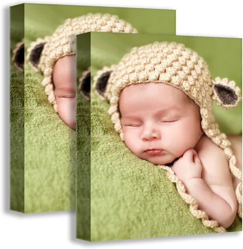 Vista 41 de YK artwood Lienzo Personalizado Subir Imágenes 12x16 pulgadas - Impresiones de Lienzo Personalizadas con Tus Fotos - Cuadros de Lienzo