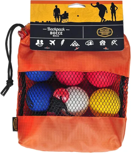 Vista 2 de Juego de raquetas tipo mochila, ligera, compacta, tamaño de viaje para acampar y viajar