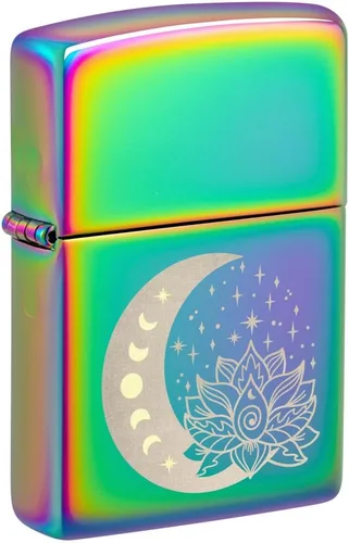 Vista 30 de Zippo - Encendedor de bolsillo cruzado Armadura San Benito Latón
