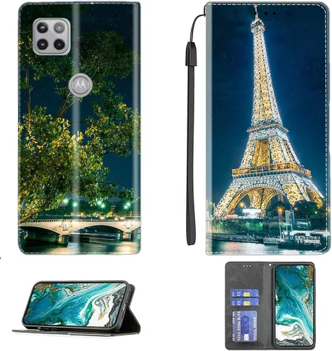 Vista 469 de jioeuinly ATT Motivate 2 - Funda compatible con ATT Motivate 2, funda con soporte abatible y cierre magnético DJS