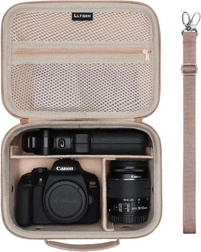 Vista 17 de Funda para Canon EOS T7 R50 R100/Sony Alpha a6400 a6700 Cámara Púrpura