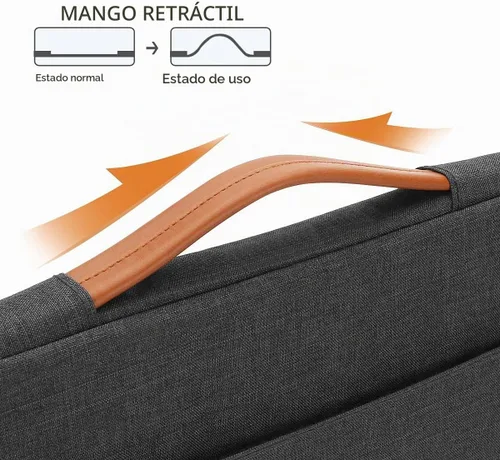 Vista 4 de Bolso NIDOO de 13-14 pulgadas para laptop, funda protectora para portátil de 13.5 pulgadas Surface Laptop 3 4 5/14.4" Surface Laptop Studio/ThinkPad