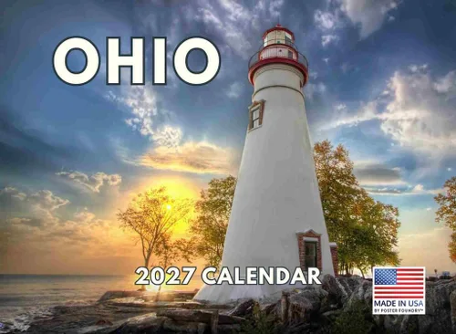 Vista 118 de Calendario de Alabama 2026 para pared, 12 meses, mensual, recuerdos escénicos de AL Hecho en Estados Unidos